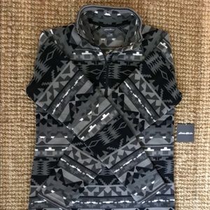 Eddie Bauer pull over fleece. Size extra small.